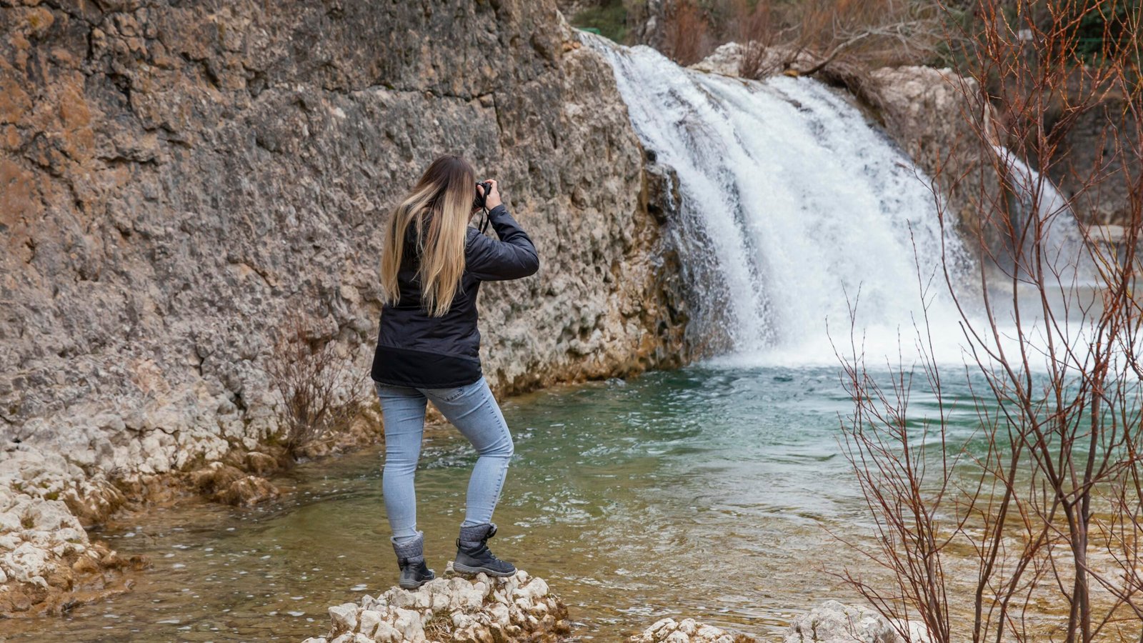 Waterfall swim Georgia
