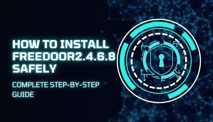 how to install freedoor2.4.6.8